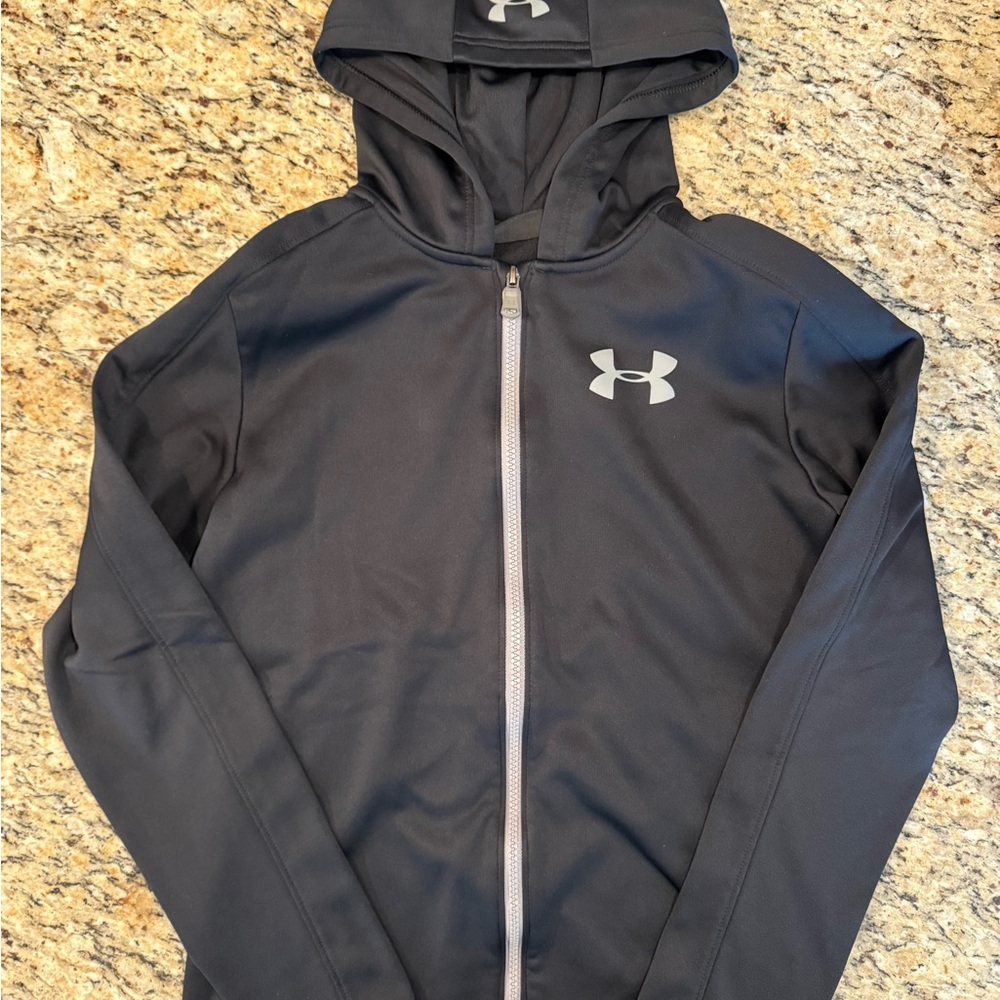 Under Armour Black ColdGear Jacket Youth XL